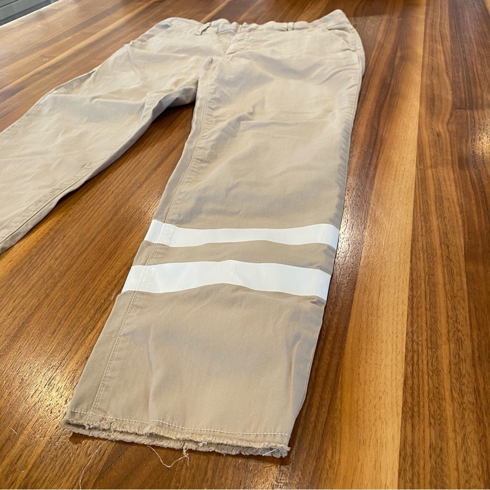 Sundry Stripe Roll Up Trouser